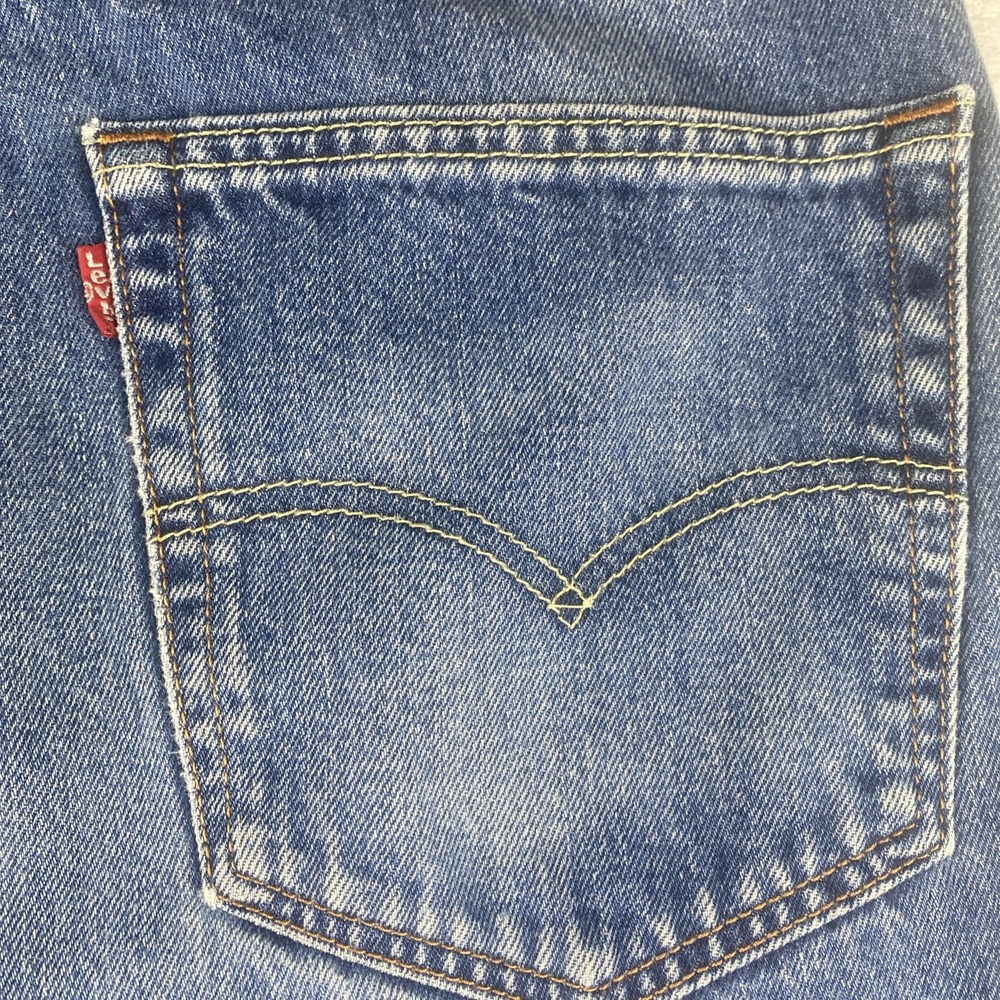 Levis Jeans Mens 40 X 32 Blue 550‎ Relaxed Tapered American Cowboy Ranch Y2K - Picture 9 of 13
